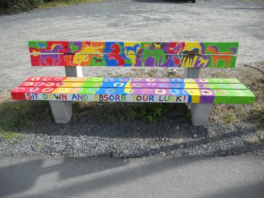 Lucky bench